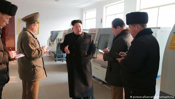 Kim Jong Un speaks to reporters