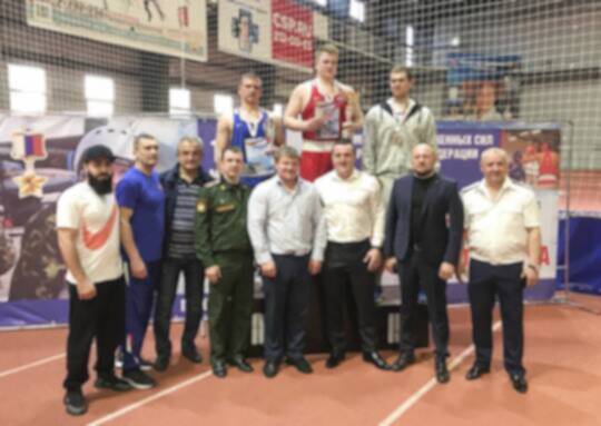 The boxers of the army club won four medals of the championship of the Armed Forces of the Russian Federation